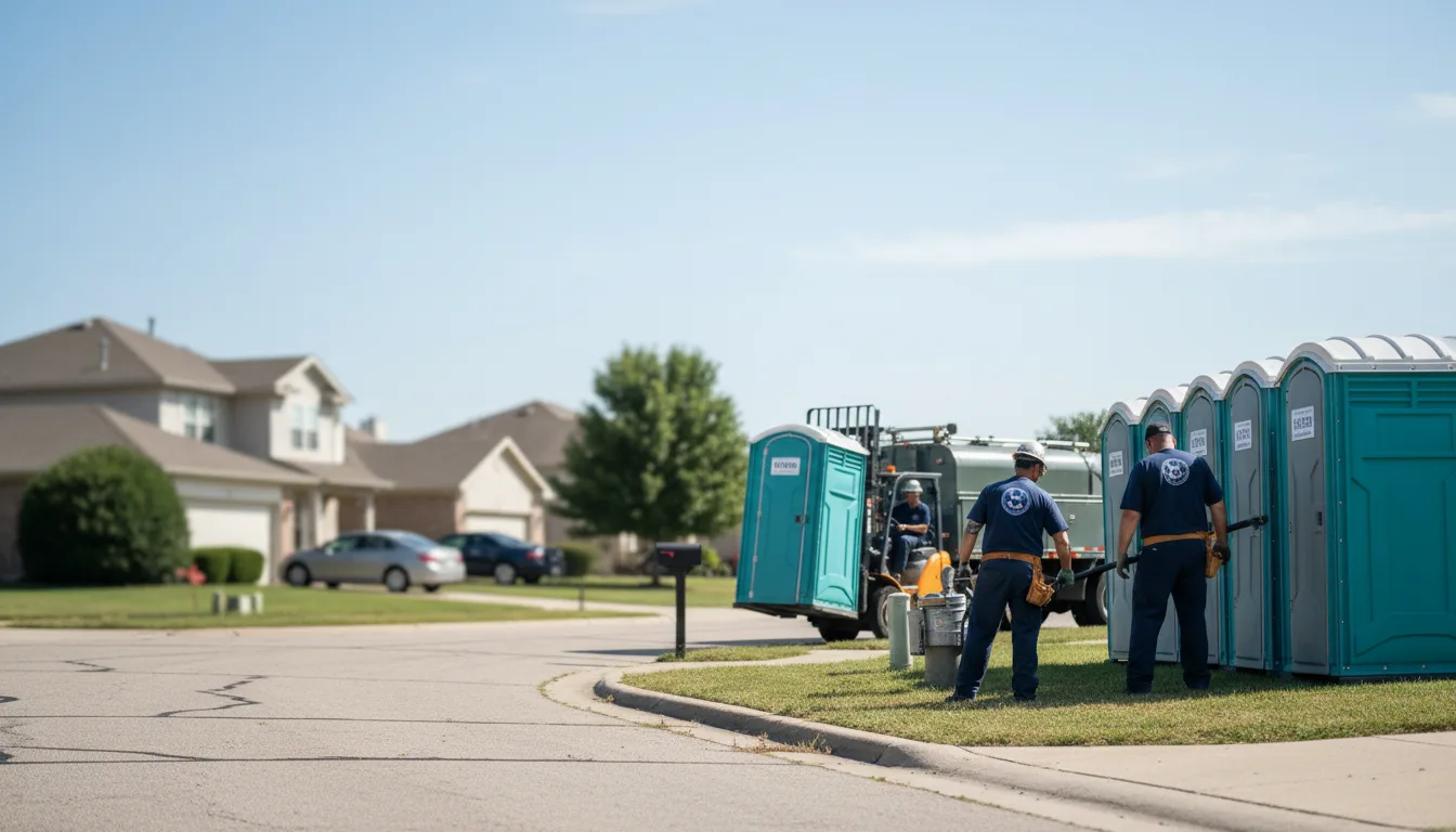 Porta Potty Rental in Ingram, TX near me